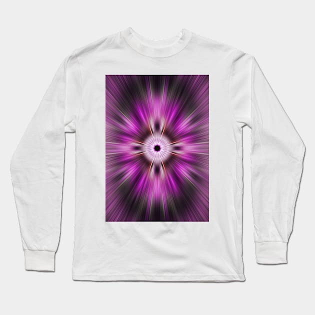 Pink Seer Long Sleeve T-Shirt by randymir